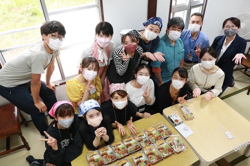 県営団地における子どもの居場所づくりの様子